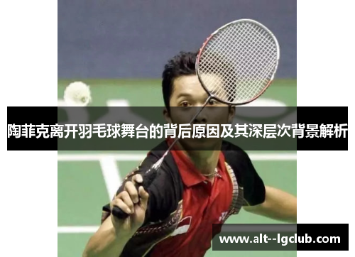 陶菲克离开羽毛球舞台的背后原因及其深层次背景解析 陶菲克离开羽毛球舞台的背后原因及其深层次背景解析