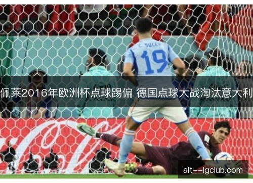佩莱2016年欧洲杯点球踢偏 德国点球大战淘汰意大利